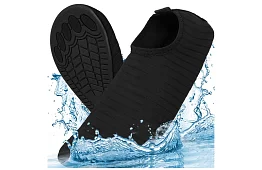 Vízbe való cipők – csúszásgátló, gyorsan száradó – fekete, 44-es méret
