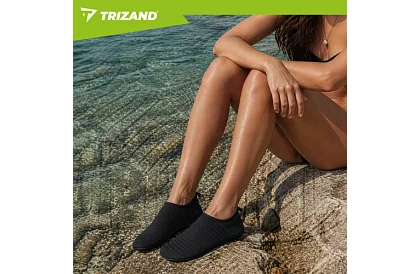 Vízicipők – csúszásgátló, gyorsan száradó – fekete, 38-as méret