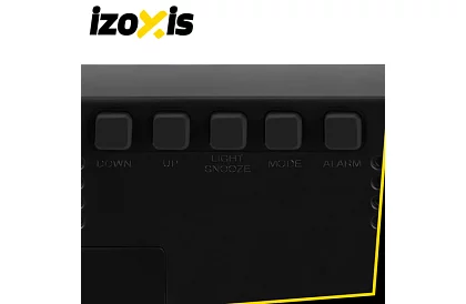 LED színes ébresztőóra – órák kijelzővel és hőmérővel