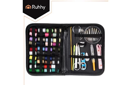 Varrás készlet 129 elemmel – utazási varrókészlet