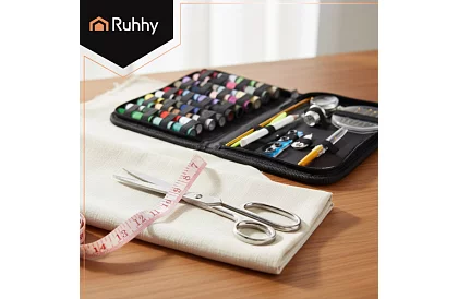 Varrás készlet 129 elemmel – utazási varrókészlet