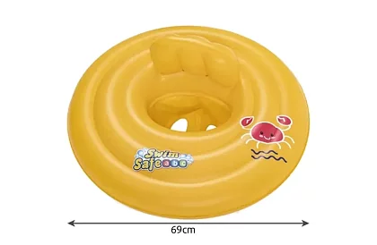 Felfújható gyűrű aljjal a legkisebbeknek – 69 cm, B32096