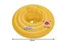 Felfújható gyűrű aljjal a legkisebbeknek – 69 cm, B32096