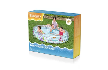 Felfújható medence – 188 × 33 cm, B51005