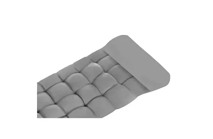 Töltött párna kerti székekhez 173 × 50 × 5 cm – szürke