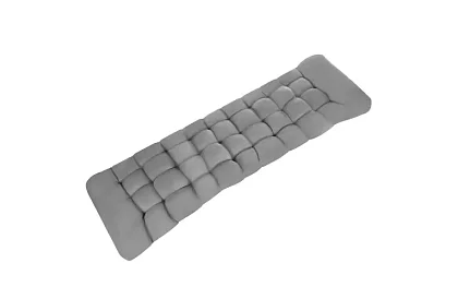 Töltött párna kerti székekhez 173 × 50 × 5 cm – szürke