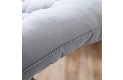 Töltött párna kerti székekhez 173 × 50 × 5 cm – szürke