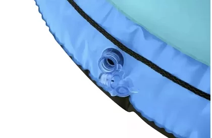 Felfújható gyűrű háttámlával és italtartóval – B43108