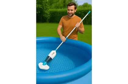 Vezeték nélküli újratölthető medencetisztító porszívó az aljzat és a falak tisztításához I28626