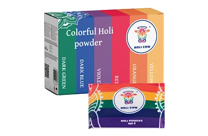 Holi porfestékek szett 6×100 g