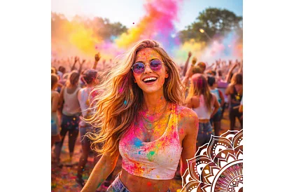 Holi porfestékek szett 6×100 g