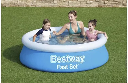 Bővítő medence felfújható gallérral – 183 × 51 cm, B57392