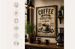 Coffee adulting - kép - Kávé a nehéz élethez 09