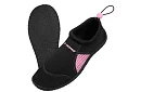 Vízis cipők – csúszásgátló 5 mm, gyorsan száradó – fekete-rózsaszín, 36-os méret