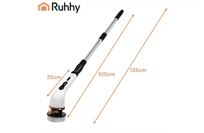 Elektrikus tisztító forgókefe - Spin Scrubber + 9 fej