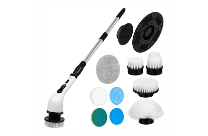 Elektrikus tisztító forgókefe - Spin Scrubber + 9 fej