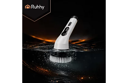 Elektrikus tisztító forgókefe - Spin Scrubber + 9 fej