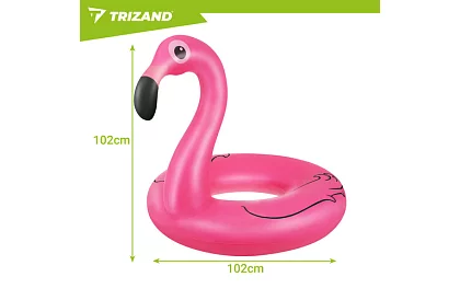 Felfújható flamingó gyűrű 102 cm