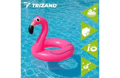 Felfújható flamingó gyűrű 102 cm