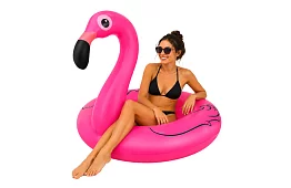 Felfújható flamingó gyűrű 102 cm