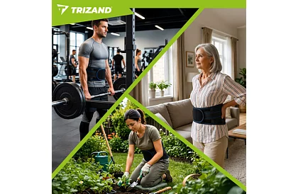 Derék mágneses öv állítható 95–110 cm – 24 mágnes