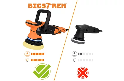 Orbitális autó polírozó 125 mm – 1000 W + tartozékok
