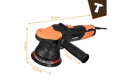 Orbitális autó polírozó 125/150 mm – 900 W + tartozékok