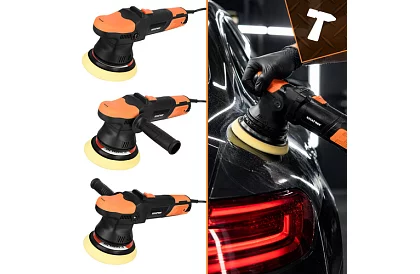 Orbitális autó polírozó 125/150 mm – 900 W + tartozékok