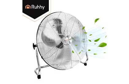 Ventilátor 50 cm, 130 W – fém, 3 sebesség