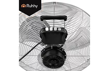 Ventilátor 50 cm, 130 W – fém, 3 sebesség