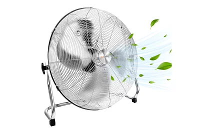 Ventilátor 50 cm, 130 W – fém, 3 sebesség