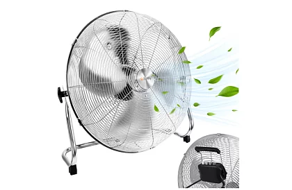 Ventilátor 50 cm, 130 W – fém, 3 sebesség