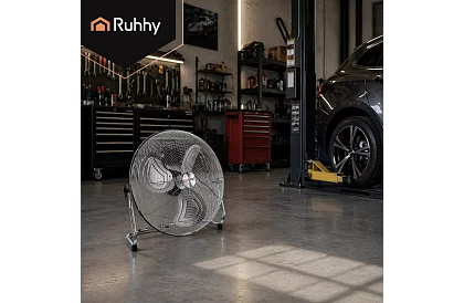 Ventilátor 50 cm, 130 W – fém, 3 sebesség