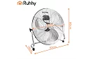 Ventilátor 50 cm, 130 W – fém, 3 sebesség