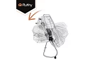 Ventilátor 50 cm, 130 W – fém, 3 sebesség