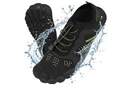 Vízicipő – csúszásgátló 5 mm, gyorsan száradó – fekete, 45-ös méret