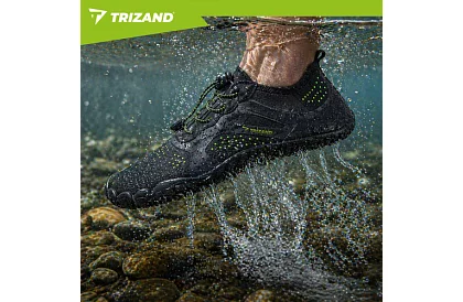 Vízicipő – csúszásgátló 5 mm, gyorsan száradó – fekete, 42-es méret