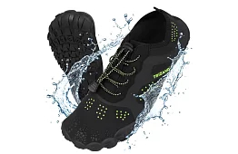 Vízicipő – csúszásgátló 5 mm, gyorsan száradó – fekete, 42-es méret