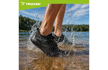 Vízicipő – csúszásgátló 5 mm, gyorsan száradó – fekete, 43-as méret