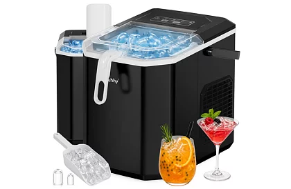 Jégkocka készítő 1,2 l – 12 kg / 24 óra – fekete