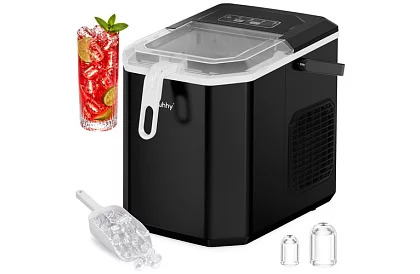 Jégkocka készítő 1,2 l – 12 kg / 24 óra – fekete