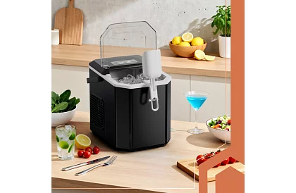 Jégkocka készítő 1,2 l – 12 kg / 24 óra – fekete
