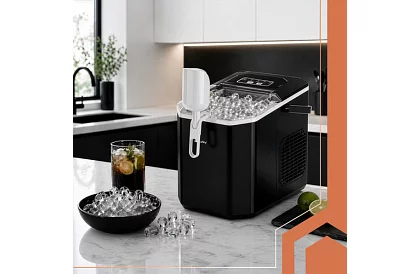 Jégkocka készítő 1,2 l – 12 kg / 24 óra – fekete