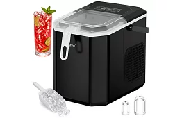 Jégkocka készítő 1,2 l – 12 kg / 24 óra – fekete