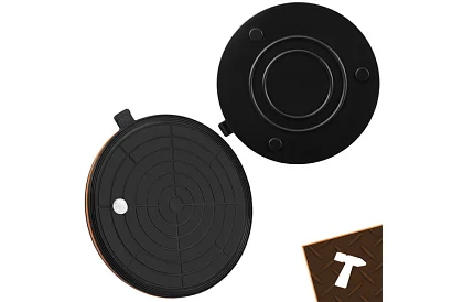 Vákuumos tapadókorong 2 darab burkolatokhoz, csempékhez és üveghez – teherbírás 200 kg