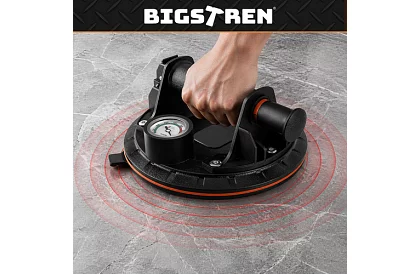 Vákuumos tapadókorong 2 darab burkolatokhoz, csempékhez és üveghez – teherbírás 200 kg