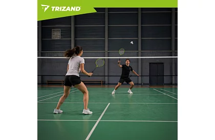 Röplabda készlet – 2 ütő, 6 tollaslabda és tok