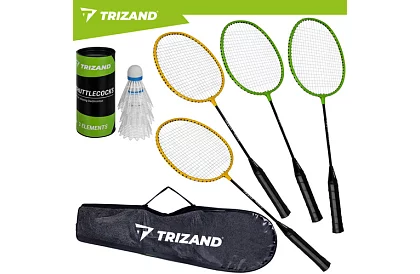 Röplabdaszett – 4 ütő, 3 labda és tok