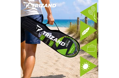 Röplabdaszett – 4 ütő, 3 labda és tok