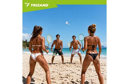 Röplabdaszett – 4 ütő, 3 labda és tok